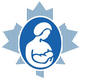 logo alone in blue